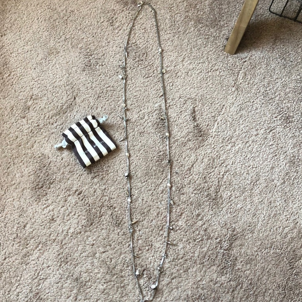 Henri Bendel silver necklace